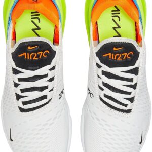 Nike Women's W Air Max 270 Nerf DO6691-100 Shoes, Summit White/Black-white-volt, 7.5