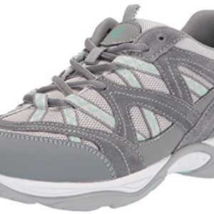 Easy Spirit Women's EXPLOREMAP Sneaker, Grey 031, 11 Wide