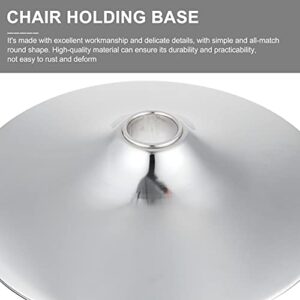 Table Base Chair Swivel Plate Bar Stool Replacement Boat Turntable Heavy Duty Steel Cabinet Base for Recliner Chair or Furniture Round Restaurant Table Base