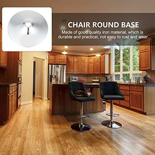 Table Base Chair Swivel Plate Bar Stool Replacement Boat Turntable Heavy Duty Steel Cabinet Base for Recliner Chair or Furniture Round Restaurant Table Base