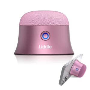 Liddle Speaker Magnetic Bluetooth Speaker MagSafe Speaker for iPhone 12/13/14/15, Wall Mountable Small Bluetooth Speaker for Golf Cart, Shower Mini Bluetooth Speaker, True Wireless Speaker (Rose Gold)