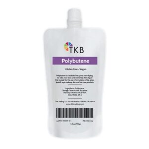 tkb polybutene | clear additive cosmetic ingredient for diy makeup (5.5oz (156g))