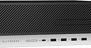 HP EliteDesk 800 G3 SFF Desktop Intel i7-6700 UP to 4.00GHz 16GB DDR4 New 512GB NVMe M.2 SSD Built in WiFi BT Dual Monitor Wireless Keyboard & Mouse Support Win10 Pro (Renewed)