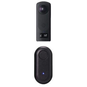 ricoh theta z1 51gb black 360° camera,cmos sensors,increased internal memory with ricoh remote control tr-1 for theta - compatible models. ricoh theta stick included. hdr, fast wireless transfer