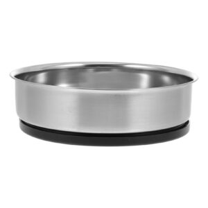 cabilock 1pc stainless steel tray turntable shelf round to rotate