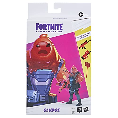 FORTNITE Victory Royale Series Sludge Collectible Action Figure with Accessories, 8+ Years, 6-inch