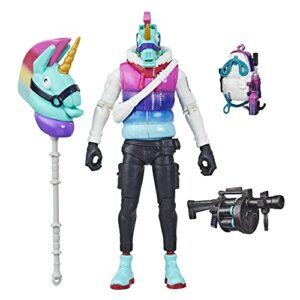 fortnite victory royale series llambro collectible action figure with accessories - ages 8 and up, 6-inch