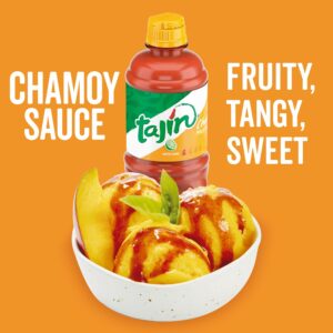 Tajín Clásico Seasoning 14oz and Tajín Fruity Chamoy Sauce 15.38oz Bundle (Pack of 2)