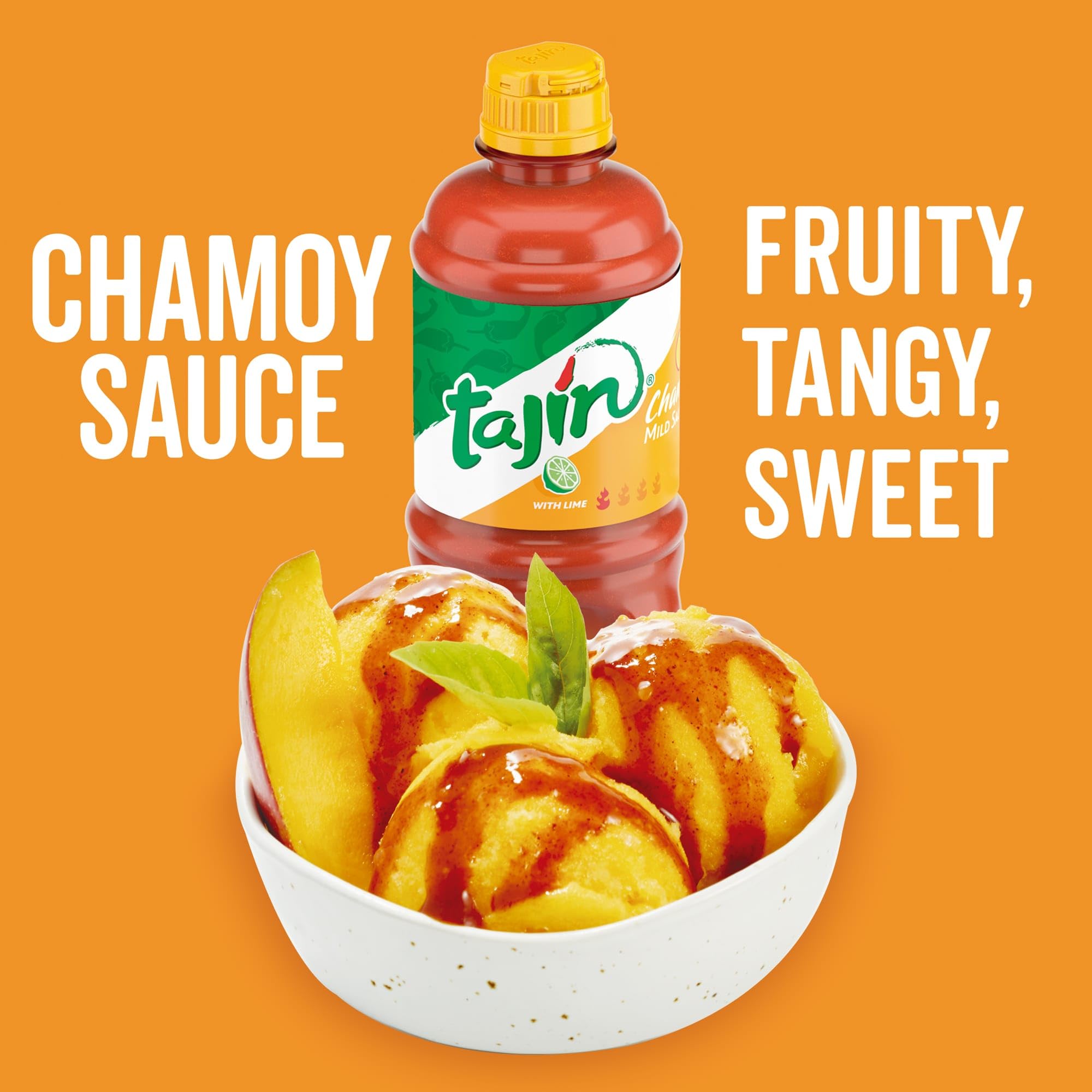 Tajín Clásico Seasoning 14oz and Tajín Fruity Chamoy Sauce 15.38oz Bundle (Pack of 2)