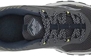 Saucony Women's Excursion TR15 Trail Running Shoe,Shadow/Sunblaze, 9 W