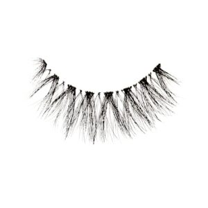 KISS Lash Couture Naked Drama False Eyelashes, Crepe', 10 mm, Cushion Flexi Band, Contact Lens Friendly, Easy to Apply, Reusable Strip Lashes, Includes 1 Pair Fake Eyelashes