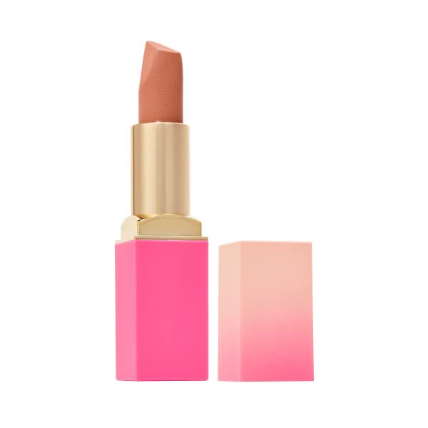 Juvia's Place The Nude Velvety Matte Lipstick Libra - Nude Matte Lipstick, Long-lasting Matte Lipstick, Rich-Color Lip Makeup, Creamy Lipstick with Matte Finish, Beauty & Lip Products