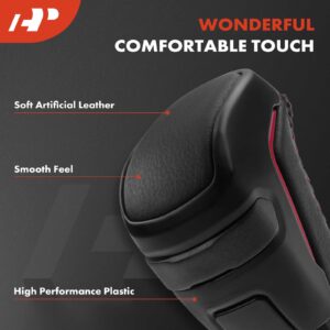 A-Premium Automatic Shift Knob Handle Assembly Compatible with Toyota Tacoma TRD PRO 2016 2017 2018 2019 2020 2021 2.7L 3.5L, Automatic Car Gear Shifter Lever Adapter, Replace# PTR57-35170, PTR5735170