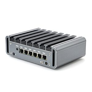 firewall hardware, opnsense, vpn, network security appliance, router pc, intel core i5 8250u, rs36, aes-ni/6 x i211 gigabit nics/4usb3.0/com/hdmi/fanless, (16g ddr4 ram/512g ssd)