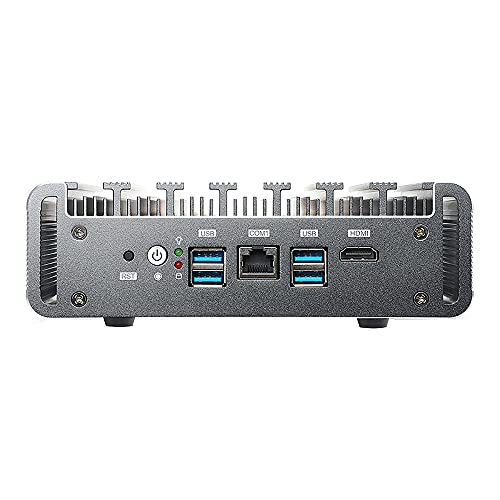 Firewall Hardware, OPNsense, VPN, Network Security Appliance, Router PC, Intel Core I5 8250U, RS36, AES-NI/6 x I211 Gigabit Nics/4USB3.0/COM/HDMI/Fanless, (16G DDR4 RAM/512G SSD)