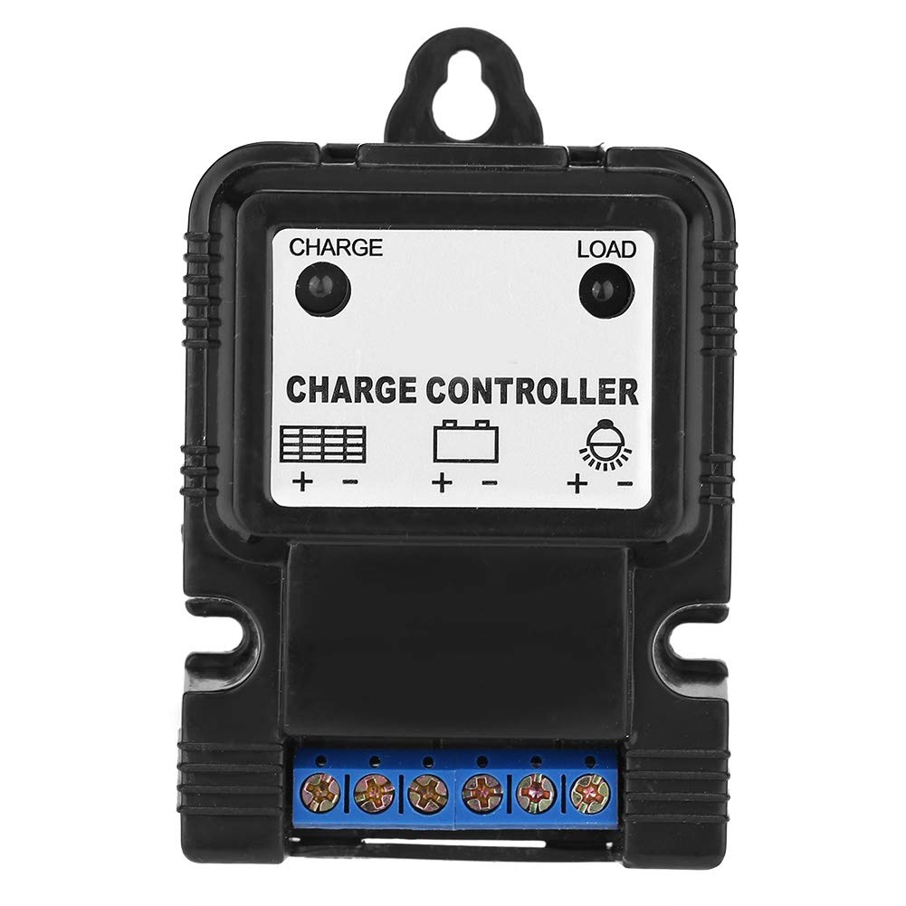 PWM Solar Charge Controller, Portable 6V/12V 3A Solar Panel Charger Controller Regulator with LED Indicator 3 Operating Modes