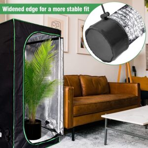 2Pcs Grow Tents Vent Cover- 6" Duct Filter Vent Cover- Grow Tents Vent Filter Cover with Elastic Band and Fixed Buckle to Dust-Proof for Plant Grow Tent Vent