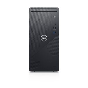 dell inspiron 3891 compact tower desktop - intel core i5-11400, 12gb ddr4 ram, 1tb hdd, intel uhd graphics 730 with shared graphics memory, windows 10 home - black (latest model) (renewed)