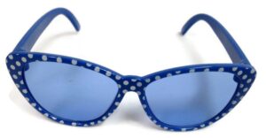 dori's doll boutique blue with white polka dots sunglasses for 18 inch dolls