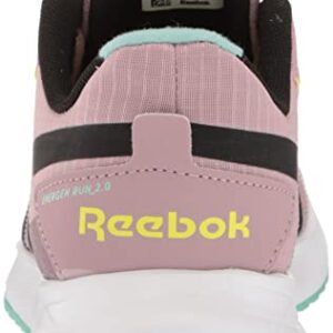 Reebok Women's Energen Run 2.0 Shoe, Infused Lilac/Black/Acid Yellow, 8