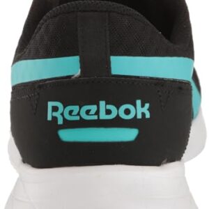 Reebok Men's Energen Lite Running Shoe, Black/Classic Teal/Bold Purple, 10.5