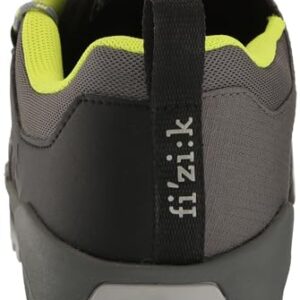 Fizik X2 Ergolace Flat, Unisex Cycling Shoes Grey Yellow