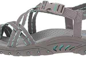 Skechers Women's Sporty Sandal Sport, Gray, 8