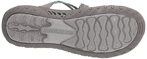 Skechers Women's Sporty Sandal Sport, Gray, 8