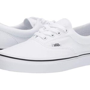 Vans Unisex Era Sneakers, True White, Size 6.5