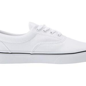 Vans Unisex Era Sneakers, True White, Size 6.5