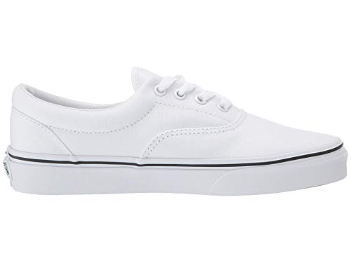 Vans Unisex Era Sneakers, True White, Size 6.5