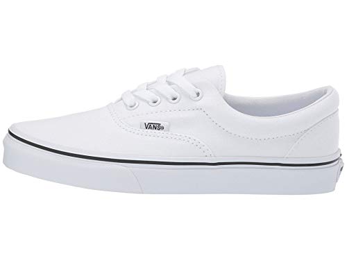 Vans Unisex Era Sneakers, True White, Size 6.5