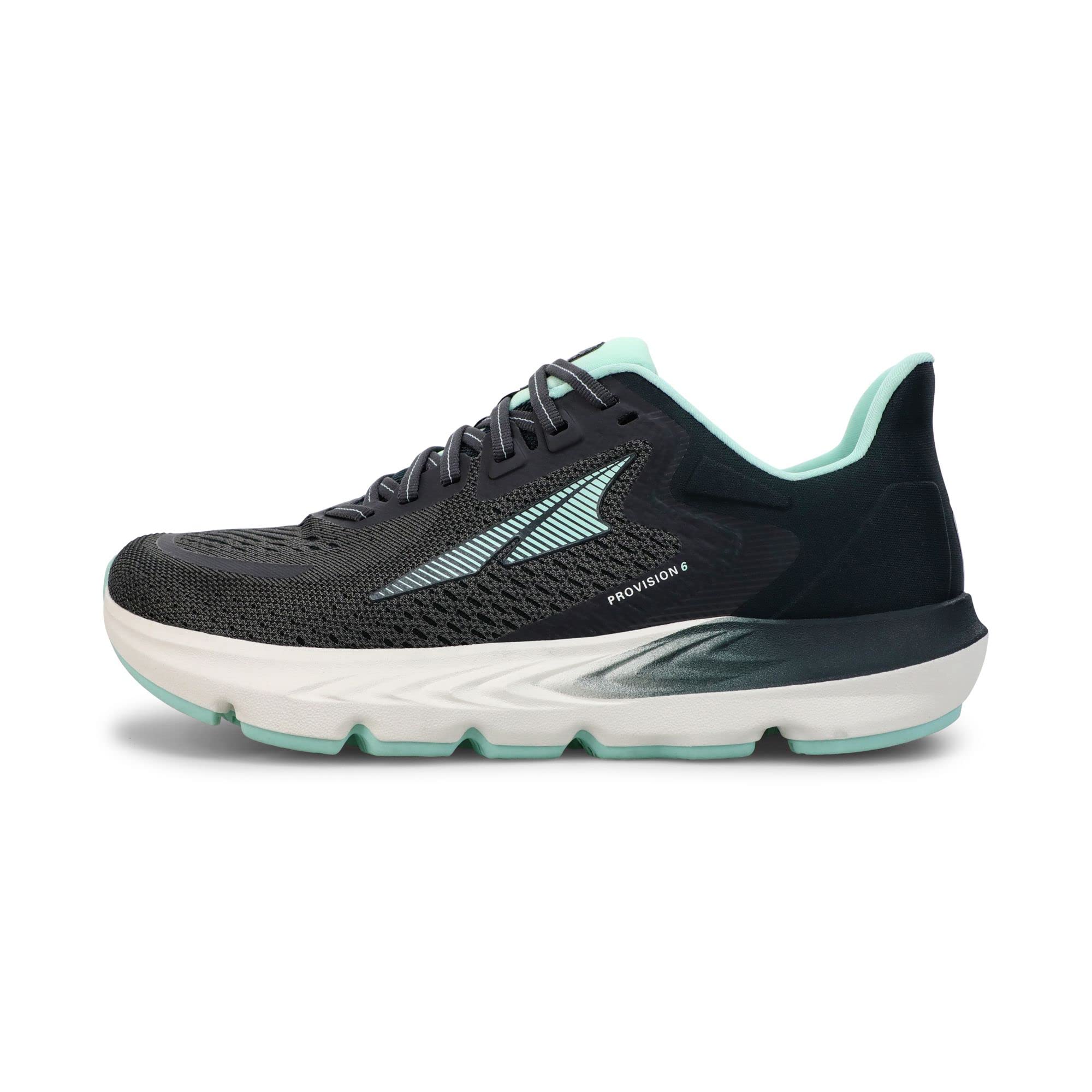 ALTRA Women's AL0A5488 Provision 6 Road Running Shoe, Black/Mint - 10.5 W US