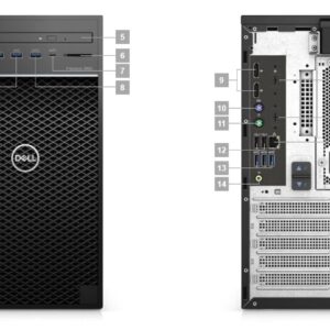 Dell Precision T3650 Workstation Desktop (2021) | Core i9-1TB SSD - 32GB RAM - RTX 5000 | 8 Cores @ 4.9 GHz - 11th Gen CPU - 16GB GDDR6 (Renewed)