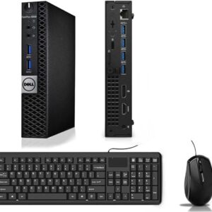 Dell OptiPlex 5050 Micro Form Factor (Intel Core i5-6500T, 16GB DDR4, 256GB SSD) WiFi, DP, HDMI, Windows 10 Pro (Renewed)