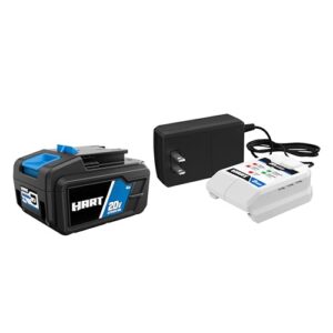 hart 20v 4.0ah battery & charger kit - hgsk011 - for hart 20v tools