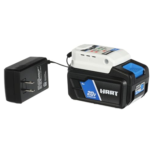 HART 20V 4.0Ah Battery & Charger Kit - HGSK011 - for HART 20V Tools