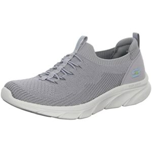 skechers women's sneaker, gray, 8