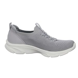 Skechers Women's Sneaker, Gray, 8