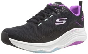 skechers d'lux fitness women walking shoes black/multi (us_footwear_size_system, adult, women, numeric, medium, numeric_8_point_5)