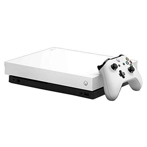 Microsoft Xbox One X Console 1TB HDD - White (Renewed)