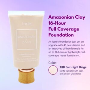 tarte Amazonian Clay 16-Hour Full Coverage Foundation 18B Fair-Light Beige