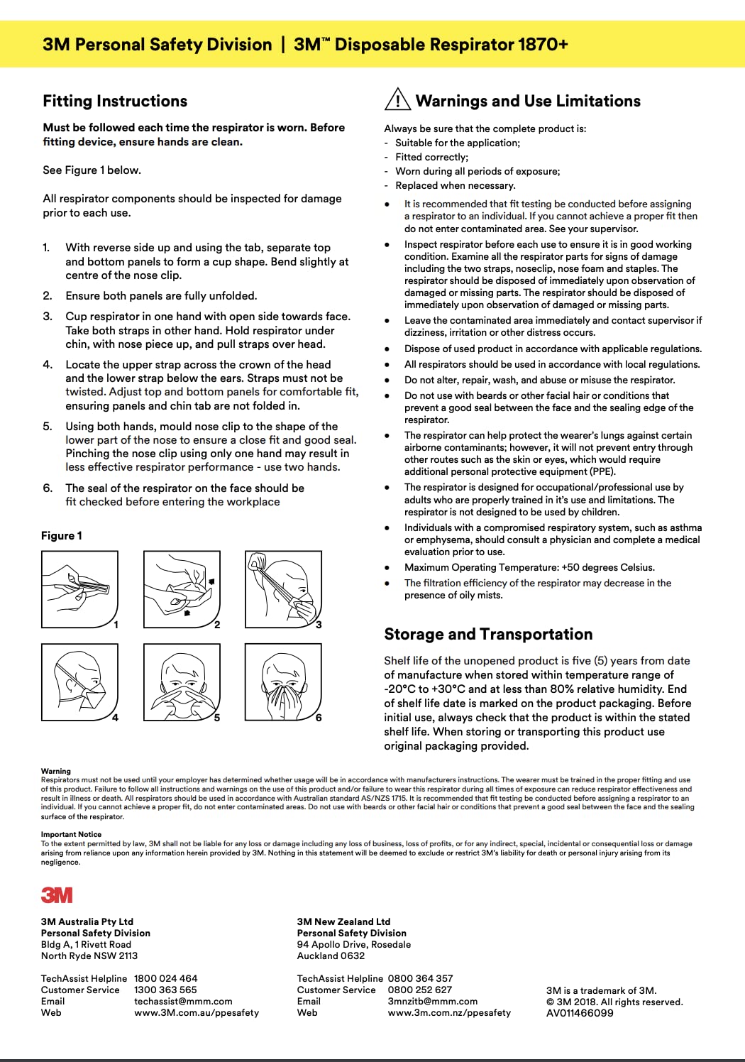 3M*- Aura 1870+ Niosh Certified - Pack of 20