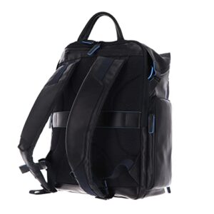 Piquadro Blue Square Revamp RFID Laptop Backpack Dark Blue, Blau_dunkelblau, One Size