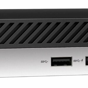 HP ProDesk 400 G5 Home & Business Mini Desktop (Intel i5-9500T 6-Core, 16GB RAM, 1TB PCIe SSD, Intel UHD 630, WiFi, Bluetooth, HDMI, USB 3.1, Display Port, Black, Win 10 Pro) (Renewed)