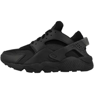 nike men's air huarache fashion sneakers, black/black, 11