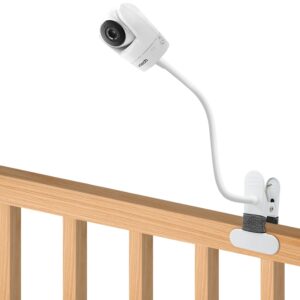 szaoyu baby monitor mount compatible with vtech vm901 & vm919hd and other baby monitor camera with1/4 threaded,15.7 inches flexible clip clamp mount long gooseneck arm,holder