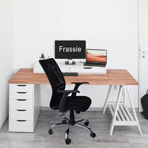 Frassie 28 Inch Office Chair Base with 5 Casters Wheels, Universal Heavy Duty 2500 Lbs Metal Chair Base Part Replacement