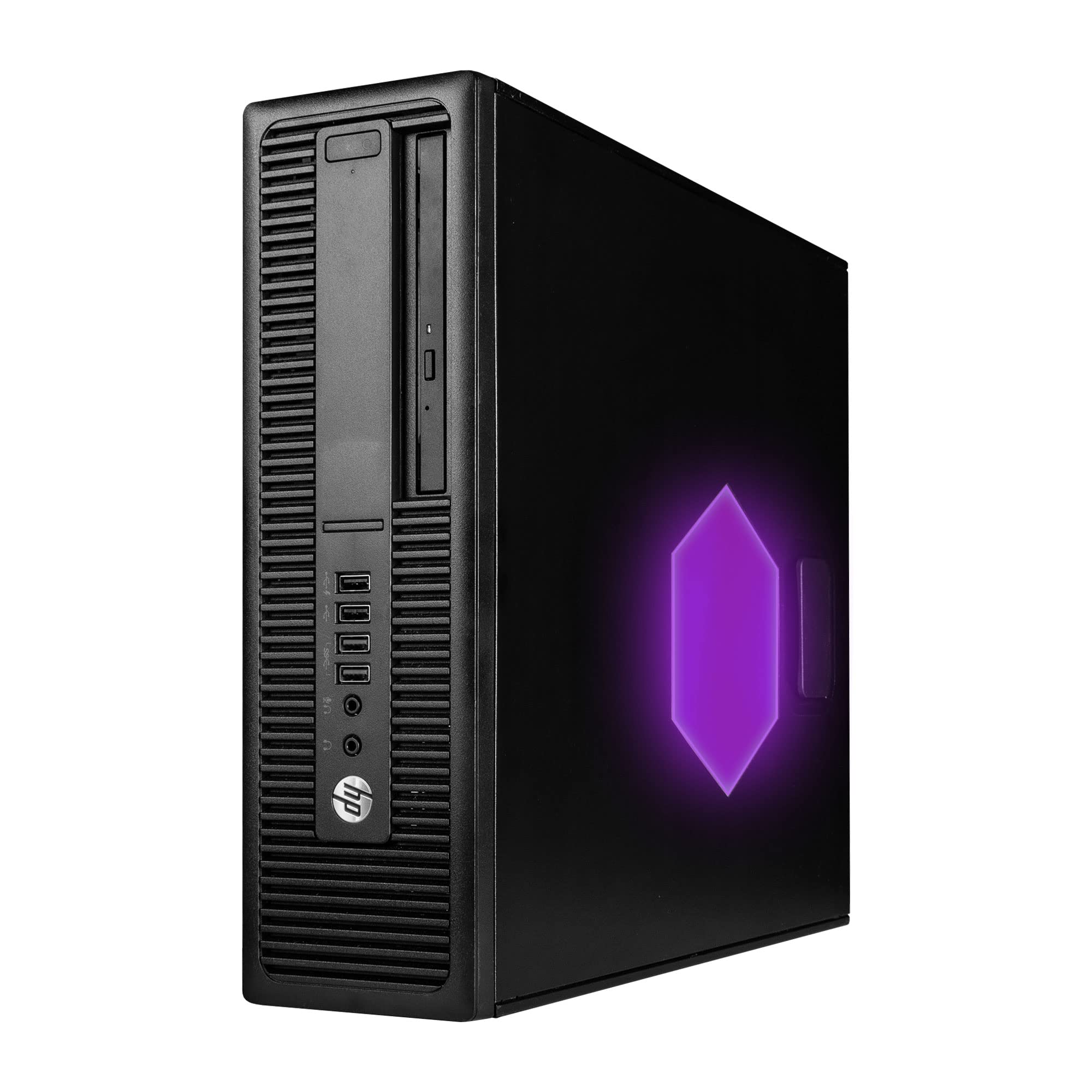 HP 600G1 Desktop Computer PC w/ RGB Lighting | Intel Quad Core i5 | 8GB DDR3 RAM | 240GB SSD | WIFI + Bluetooth | RGB Mouse + Keyboard | Windows 10 (Renewed)