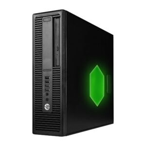 HP 600G1 Desktop Computer PC w/ RGB Lighting | Intel Quad Core i5 | 8GB DDR3 RAM | 240GB SSD | WIFI + Bluetooth | RGB Mouse + Keyboard | Windows 10 (Renewed)